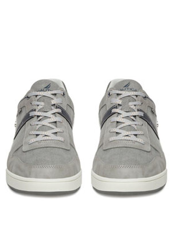 Nautica Sneakersy 24SC055 Szary. Kolor: szary. Materiał: materiał, syntetyk