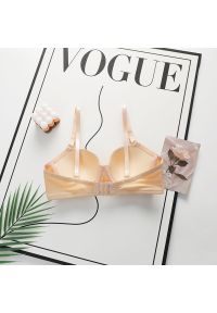 Intica - Biustonosz z usztywnieniem i regulowanymi ramiączkami na co dzień i specjalne okazje Halide. Kolor: czerwony. Materiał: materiał #9