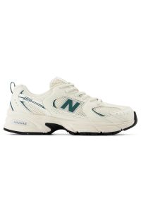 New Balance - NEW BALANCE 530 GR530CH Sneakersy damskie. Okazja: na co dzień. Kolor: biały. Materiał: materiał, syntetyk, guma, skóra. Szerokość cholewki: normalna. Sezon: lato. Sport: bieganie #1