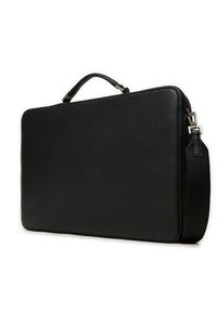 Calvin Klein Torba na laptopa Ck Sleek Laptop Bag K50K512738 Czarny. Kolor: czarny. Materiał: skóra