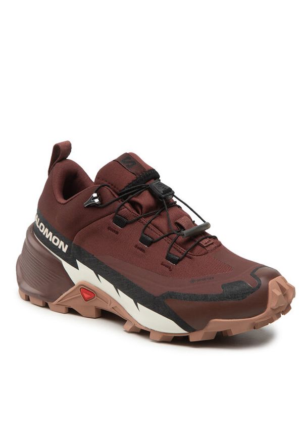 salomon - Salomon Trekkingi Cross Hike Gtx 2 W GORE-TEX 417306 20 V0 Brązowy. Kolor: brązowy. Materiał: materiał