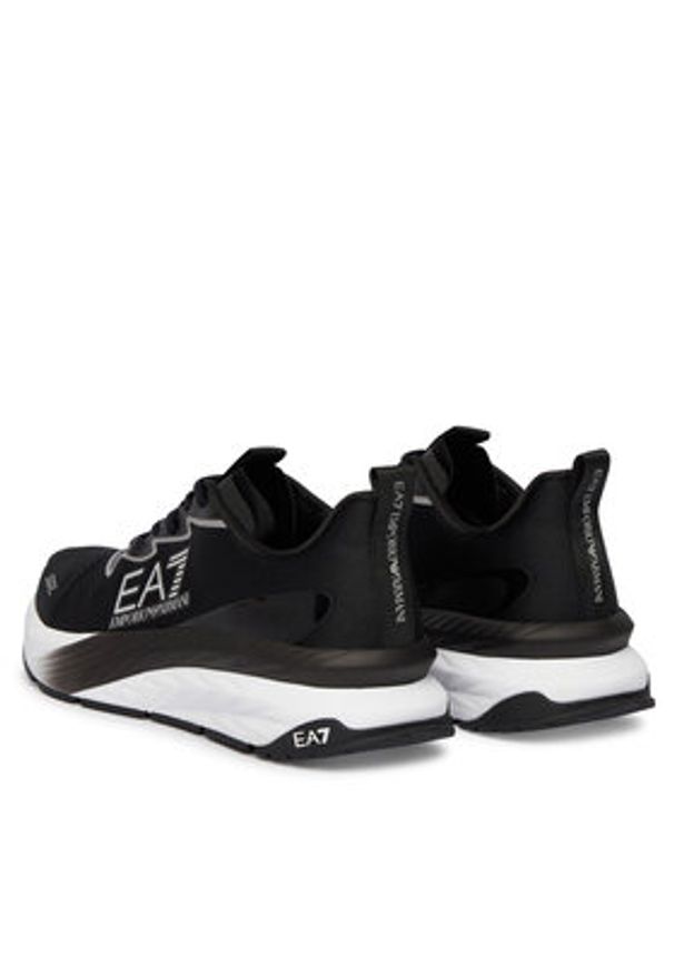EA7 Emporio Armani Sneakersy 7X000603 AF22914 MC005 Czarny. Kolor: czarny. Materiał: materiał