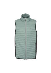 Regatta - Męska Kurtka Andreson Hybrid Padded Jacket. Kolor: fioletowy, szary, wielokolorowy. Materiał: puch. Sport: turystyka piesza