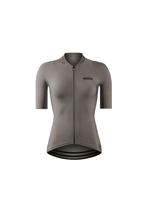 ETXEONDO - Damski jersey Etxeondo Alda Metalica. Kolor: szary. Materiał: jersey. Sport: kolarstwo