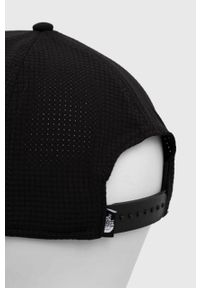 The North Face czapka z daszkiem Trail Trucker 2.0 kolor czarny z nadrukiem. Kolor: czarny. Materiał: włókno, materiał. Wzór: nadruk #2