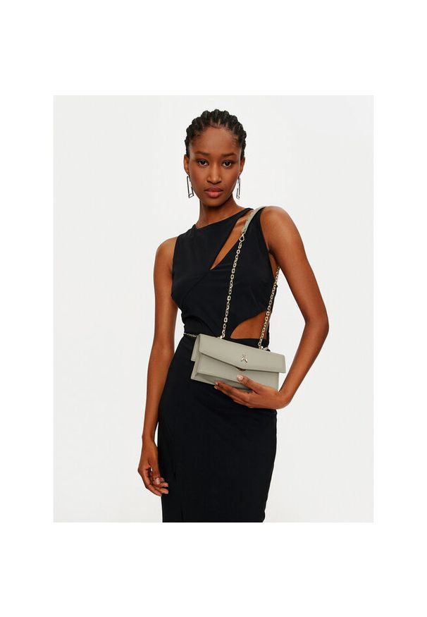 Torebka Patrizia Pepe. Kolor: szary