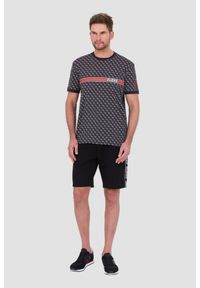 Guess - GUESS Czarny t-shirt Jamey, Rozmiar S. Kolor: czarny #5