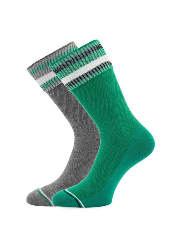 ZEAGLE - Skarpetki Męskie Tommy Hilfiger 43-46 Bawełna Premium. Kolor: szary, czarny, wielokolorowy, zielony. Materiał: poliamid, bawełna, elastan