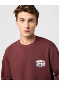 Wrangler - MESKA BLUZA WRANGLER AMERICANA CREW DECADENT CHOCOLATE 112371680 #4