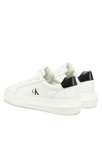 Calvin Klein Jeans Sneakersy Chunky Cupsole Low Mg YW0YW01769 Biały. Kolor: biały. Materiał: skóra #5