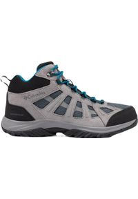 columbia - Buty Trekkingowe Męskie Columbia Redmond III Mid Waterproof. Kolor: czarny, szary, wielokolorowy. Sport: turystyka piesza