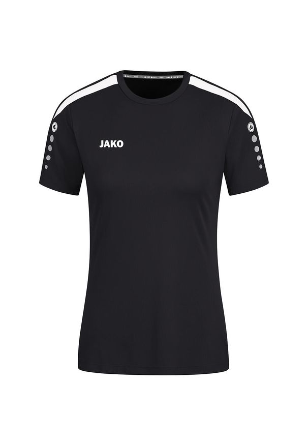 Jersey Jako Power. Kolor: czarny. Materiał: jersey. Sport: piłka nożna