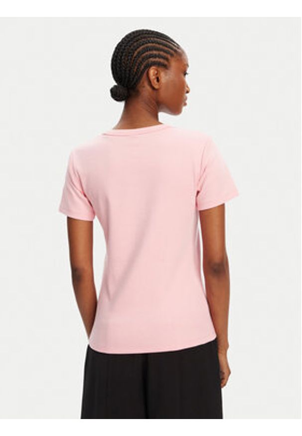 Hugo - HUGO T-Shirt Deloris 50512002 Czerwony Regular Fit. Kolor: czerwony. Materiał: bawełna