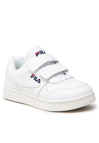 Fila Sneakersy Arcade Velcro Kids FFK0043.13037 Biały. Kolor: biały. Materiał: skóra