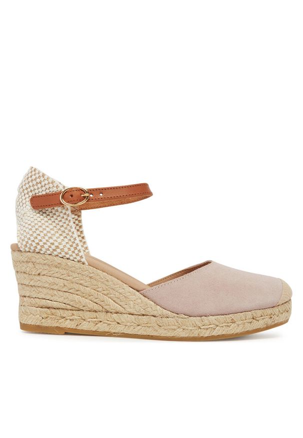 Espadryle Genuins. Kolor: różowy