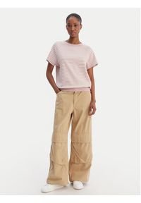 G-Star RAW - G-Star Raw T-Shirt D24512-D979 Fioletowy Regular Fit. Kolor: fioletowy. Materiał: bawełna #5