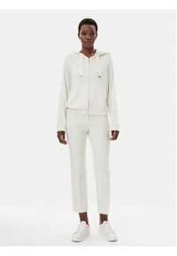 BOSS Bluza 50535842 Écru Regular Fit. Materiał: syntetyk #5