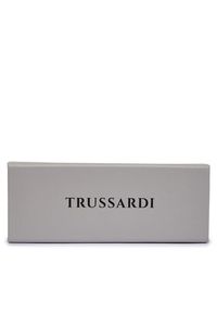 Trussardi Jeans - Trussardi Okulary przeciwsłoneczne TSM9026 Zielony. Kolor: zielony