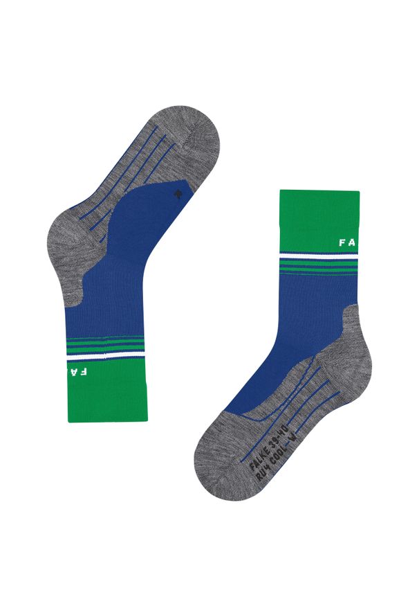 Skarpetki Falke RU4 Endurance Cool. Kolor: wielokolorowy, niebieski, zielony