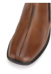 Rieker Półbuty L3882-24 Brązowy. Kolor: brązowy. Materiał: skóra #4