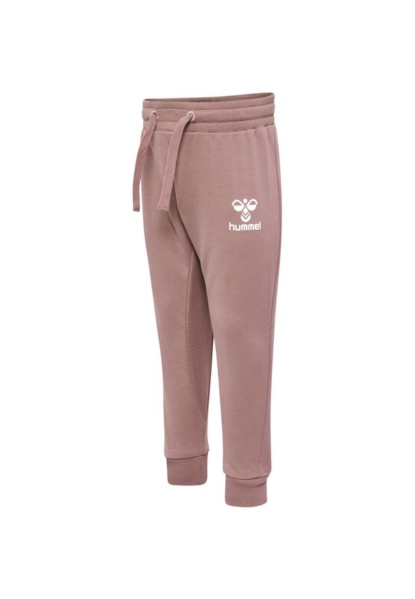Spodnie dresowe dla dzieci Hummel Apple. Kolor: fioletowy. Materiał: dresówka. Sport: bieganie