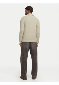 Jack & Jones Kardigan Craig 12258484 Écru Regular Fit. Materiał: syntetyk