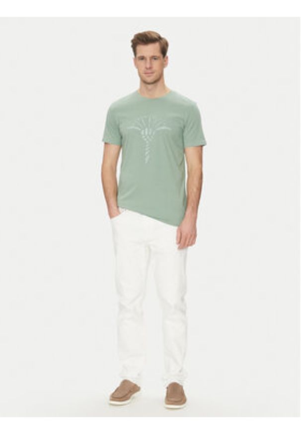 JOOP! T-Shirt 17 JJ-01Alerio-3 30042432 Zielony Modern Fit. Kolor: zielony. Materiał: bawełna