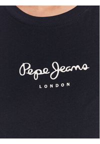 Pepe Jeans T-Shirt Wendy PL505480 Granatowy Regular Fit. Kolor: niebieski. Materiał: bawełna