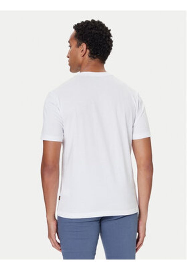 BOSS T-Shirt Lupo 50554615 Beżowy Regular Fit. Kolor: beżowy. Materiał: bawełna