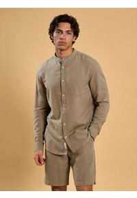 Sinsay - Wiskozowa koszula - zielony. Kolor: zielony. Materiał: wiskoza