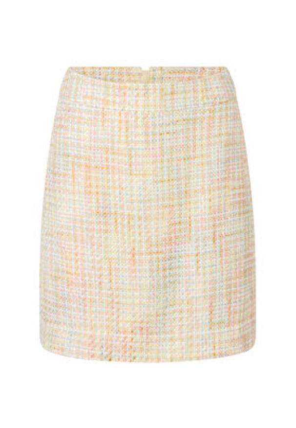 JOOP! Spódnica ołówkowa 30035995 Écru Slim Fit. Materiał: syntetyk