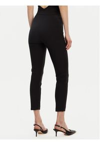 Elisabetta Franchi Spodnie materiałowe PA-077-51E2-V320 Czarny Regular Fit. Kolor: czarny. Materiał: syntetyk