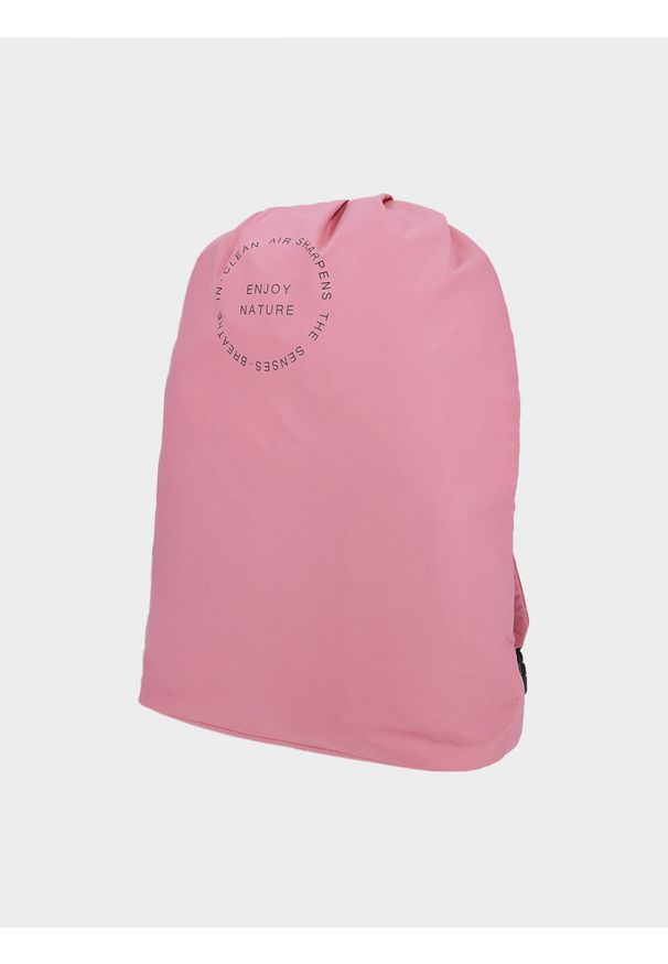 outhorn - Plecak miejski 25 l - różowy. Kolor: różowy. Materiał: materiał, poliester. Styl: casual