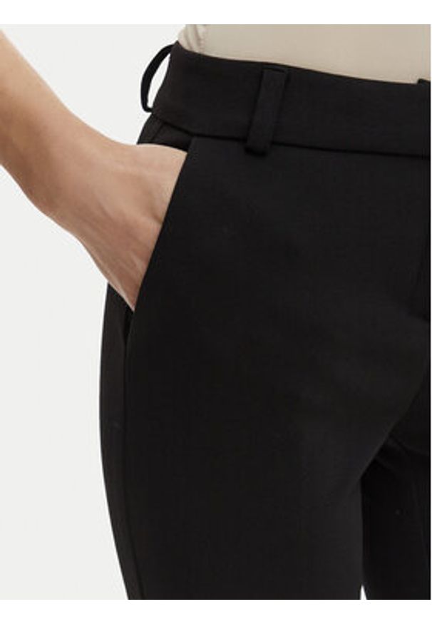 Rinascimento Spodnie materiałowe CFC0127865003 Czarny Slim Fit. Kolor: czarny. Materiał: syntetyk