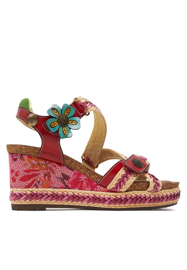 Espadryle Laura Vita. Kolor: czerwony