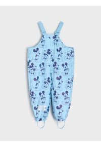 Sinsay - Spodnie przeciwdeszczowe Mickey Mouse - niebieski. Kolor: niebieski. Wzór: motyw z bajki