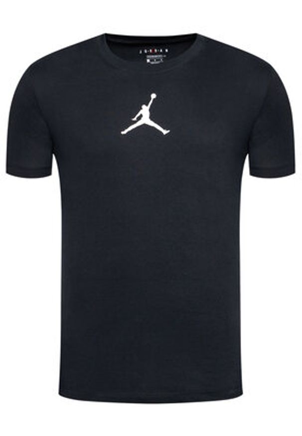Nike T-Shirt Jordan Jumpman CW5190 Czarny Standard Fit. Kolor: czarny. Materiał: bawełna