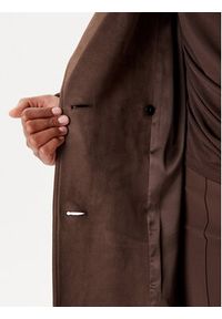 BARDOT - Bardot Trencz Kira Vegan Suede 57053JB4 Brązowy Regular Fit. Kolor: brązowy. Materiał: syntetyk #5