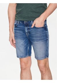 Guess Szorty jeansowe Rodeo M3GD27 D4T9G Granatowy Regular Fit. Kolor: niebieski. Materiał: bawełna