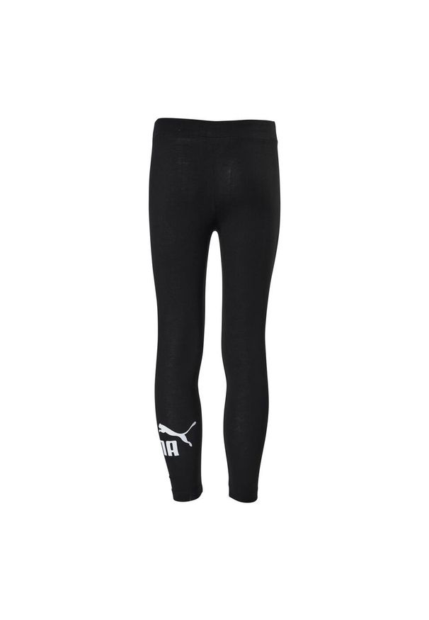 Puma - Legginsy Dla Dziewczynki Logo Essential. Kolor: czarny