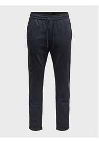 Only & Sons Spodnie materiałowe Linus 22023492 Granatowy Relaxed Fit. Kolor: niebieski. Materiał: materiał, syntetyk #3