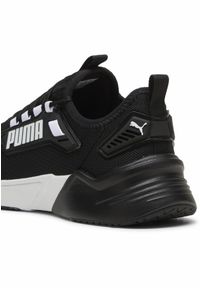 Puma - Buty do biegania unisex Retaliate 3 PUMA Black White. Kolor: biały, wielokolorowy, czarny. Materiał: materiał, syntetyk