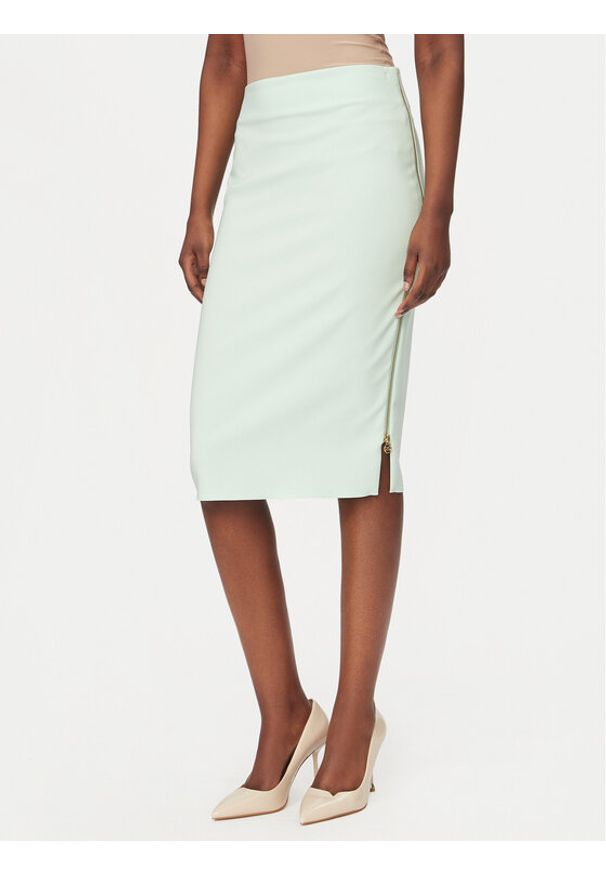 Rinascimento Spódnica ołówkowa CFC0127985003 Zielony Slim Fit. Kolor: zielony. Materiał: syntetyk
