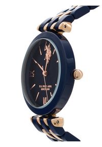 U.S. Polo Assn. Zegarek Zaira USP8376BL Granatowy. Kolor: niebieski