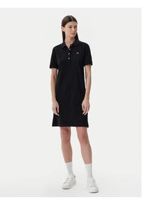 GANT - Gant Sukienka codzienna Shield 4201529 Czarny Regular Fit. Okazja: na co dzień. Kolor: czarny. Materiał: bawełna. Typ sukienki: proste. Styl: casual #3