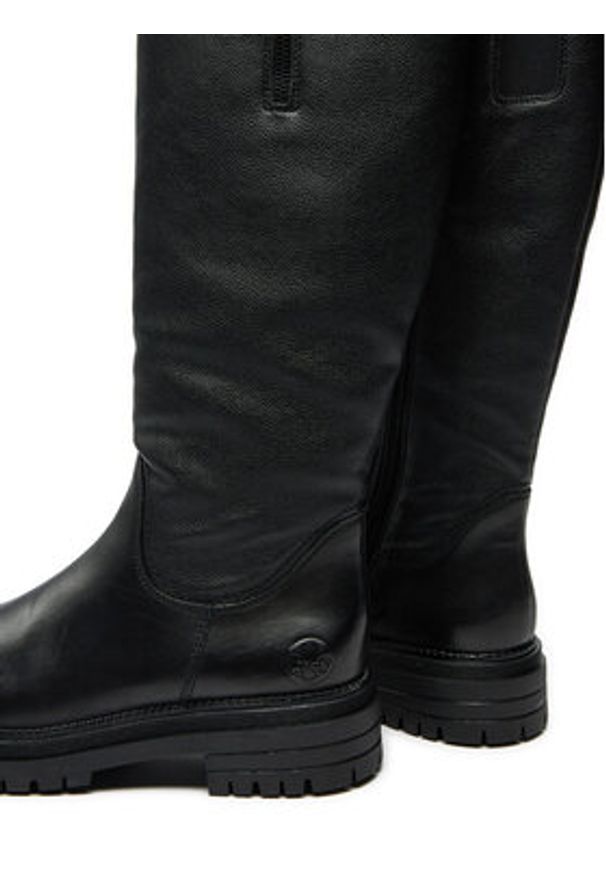 Rieker Kozaki Y3154-00 Czarny. Kolor: czarny. Materiał: skóra