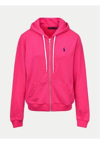 Polo Ralph Lauren Bluza 211935584014 Różowy Regular Fit. Typ kołnierza: polo. Kolor: różowy. Materiał: bawełna #8