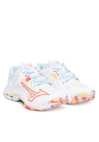 Mizuno Buty halowe Wave Lightning Z8 V1GC2400 Biały. Kolor: biały. Materiał: skóra. Model: Mizuno Wave #3