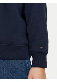 TOMMY HILFIGER - Tommy Hilfiger Bluza WW0WW39791 Granatowy Relaxed Fit. Kolor: niebieski. Materiał: bawełna #5