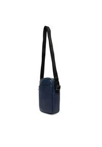 Calvin Klein Saszetka Bold Ck Slim Reporter LV04D3279G Granatowy. Kolor: niebieski. Materiał: skóra #5